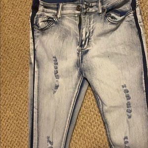 Light Blue Washed Jeans